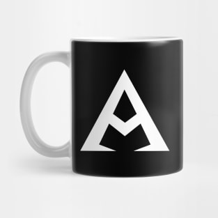 AM Initials Logo Mug